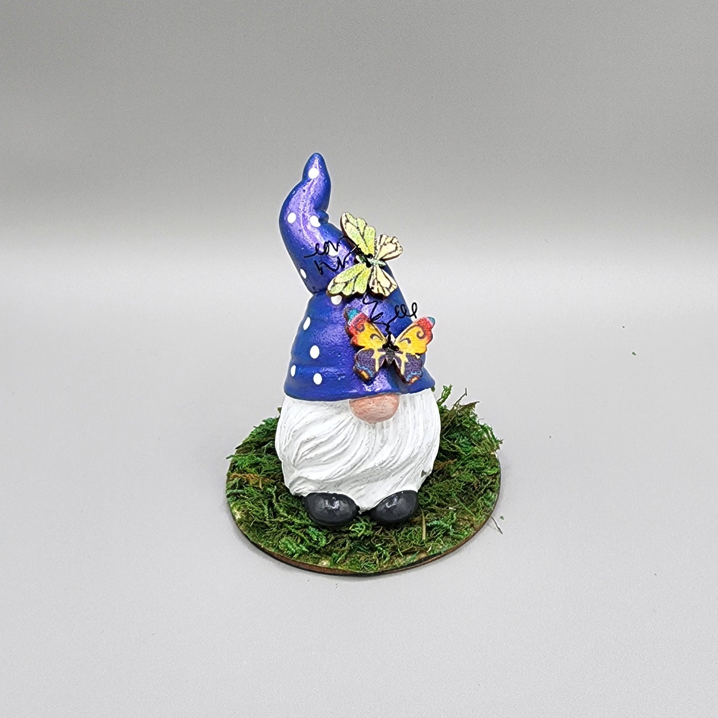 Clover Gnome - Butterfly-Bee-Ladybug