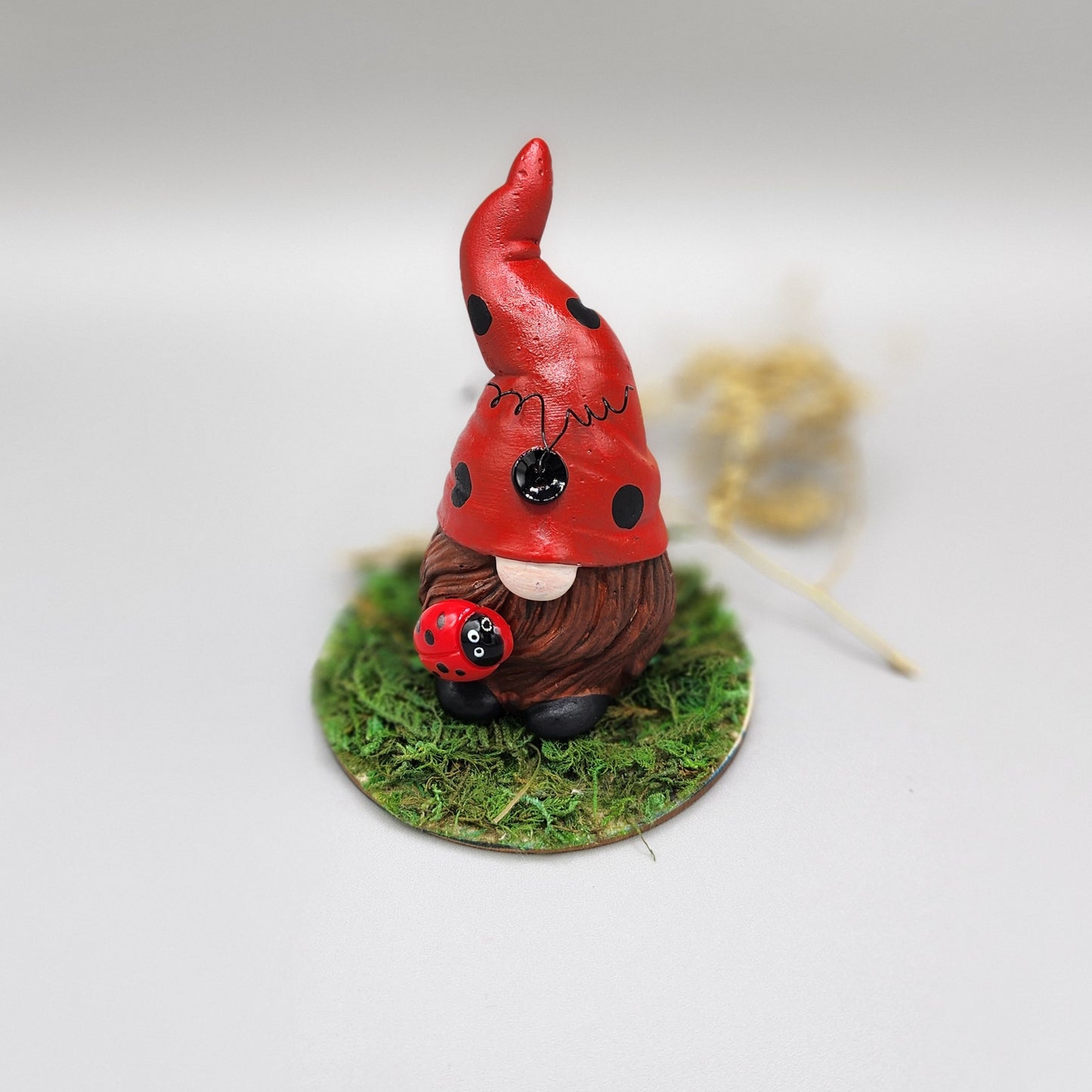 Clover Gnome - Butterfly-Bee-Ladybug