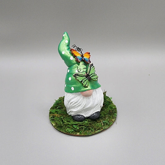 Clover Gnome - Butterfly-Bee-Ladybug