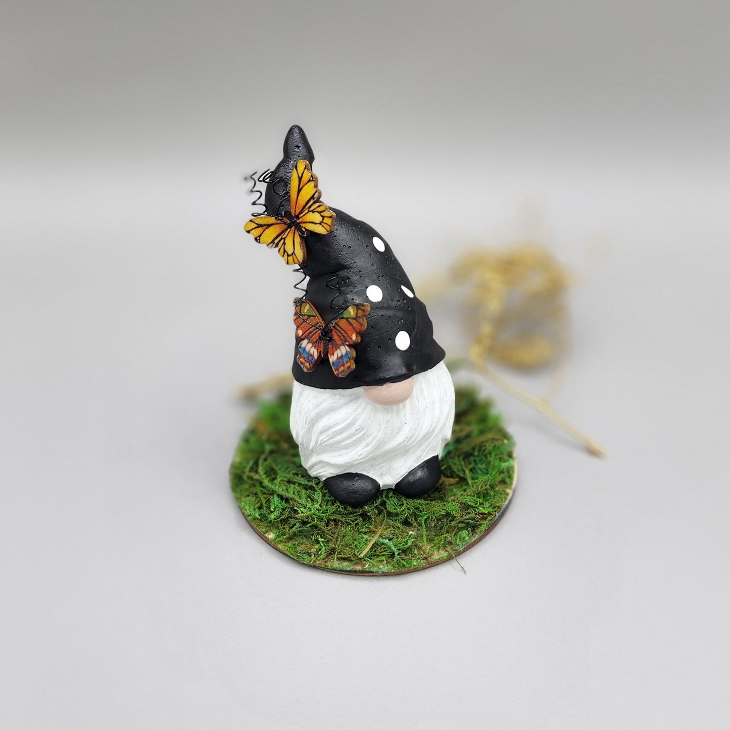 Clover Gnome Butterfly-Bee-Ladybug