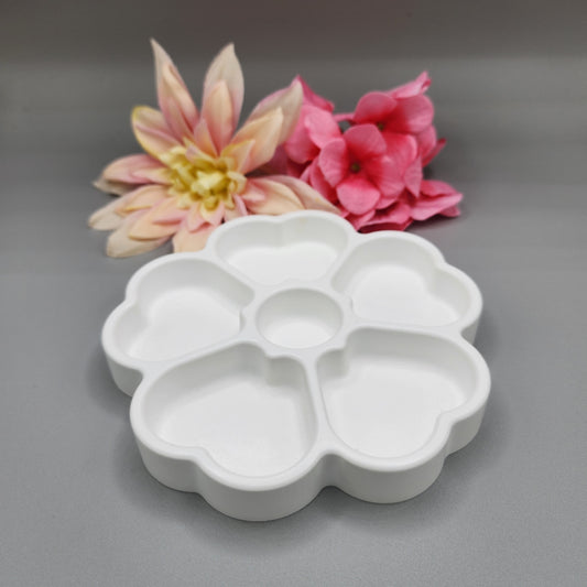 Heart Dish with 5 Compartments